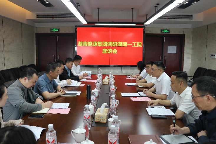 集团陈景鸿副总经理一行来我院调研 指导工作